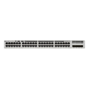 Cisco Catalyst C9200L-48T-4X-E 48-Port Gigabit Data Managed Switch with 4x10G SFP+ Uplinks, StackWise-80 & Network Essentials License