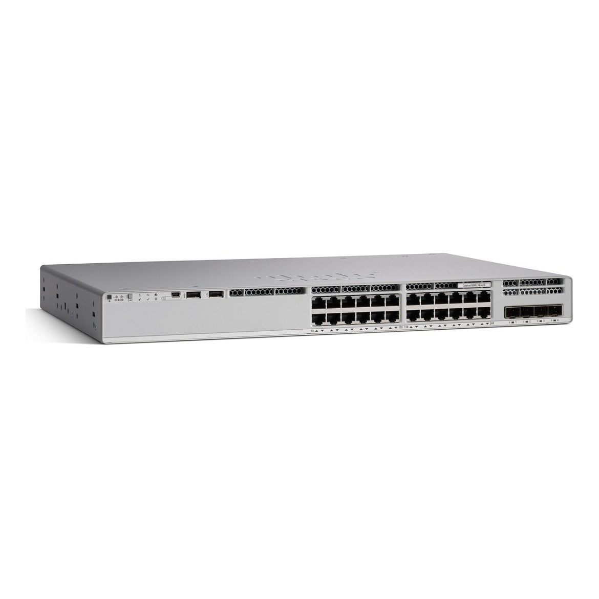 Cisco Catalyst C9200L-24P-4X-A Managed 24-Port Gigabit PoE+ Switch me 4x 10G SFP+ Uplink StackWise Enterprise 370W - Figura 2