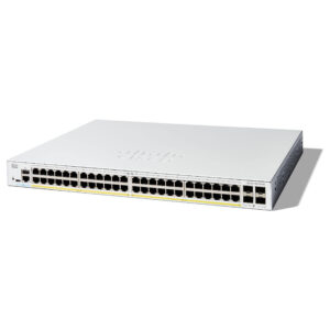 Cisco Catalyst C1200-48P-4G 48-Port Gigabit PoE+ Managed Switch me 4x SFP Uplink 375W Rackmount Business Switch
