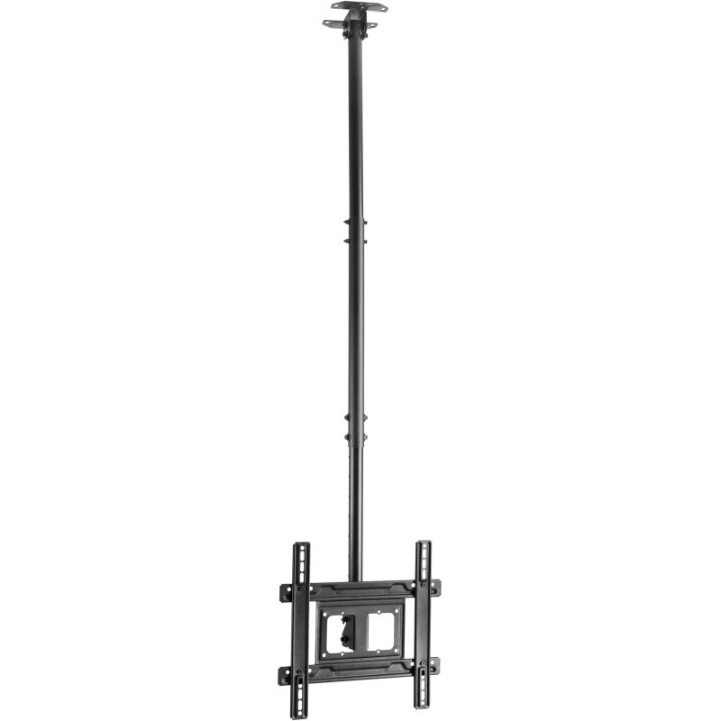 Mbajtëse për TV Equip Deckenhalterung / 32″–70″ / 1 TFT / 50 kg / 1 Gelenk - Zezë