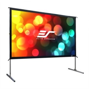 Mbajtëse/Tabelë për projektor Elite Screens Yard Master2 / Outdoor / 16:9 / 399×224 cm- Zezë