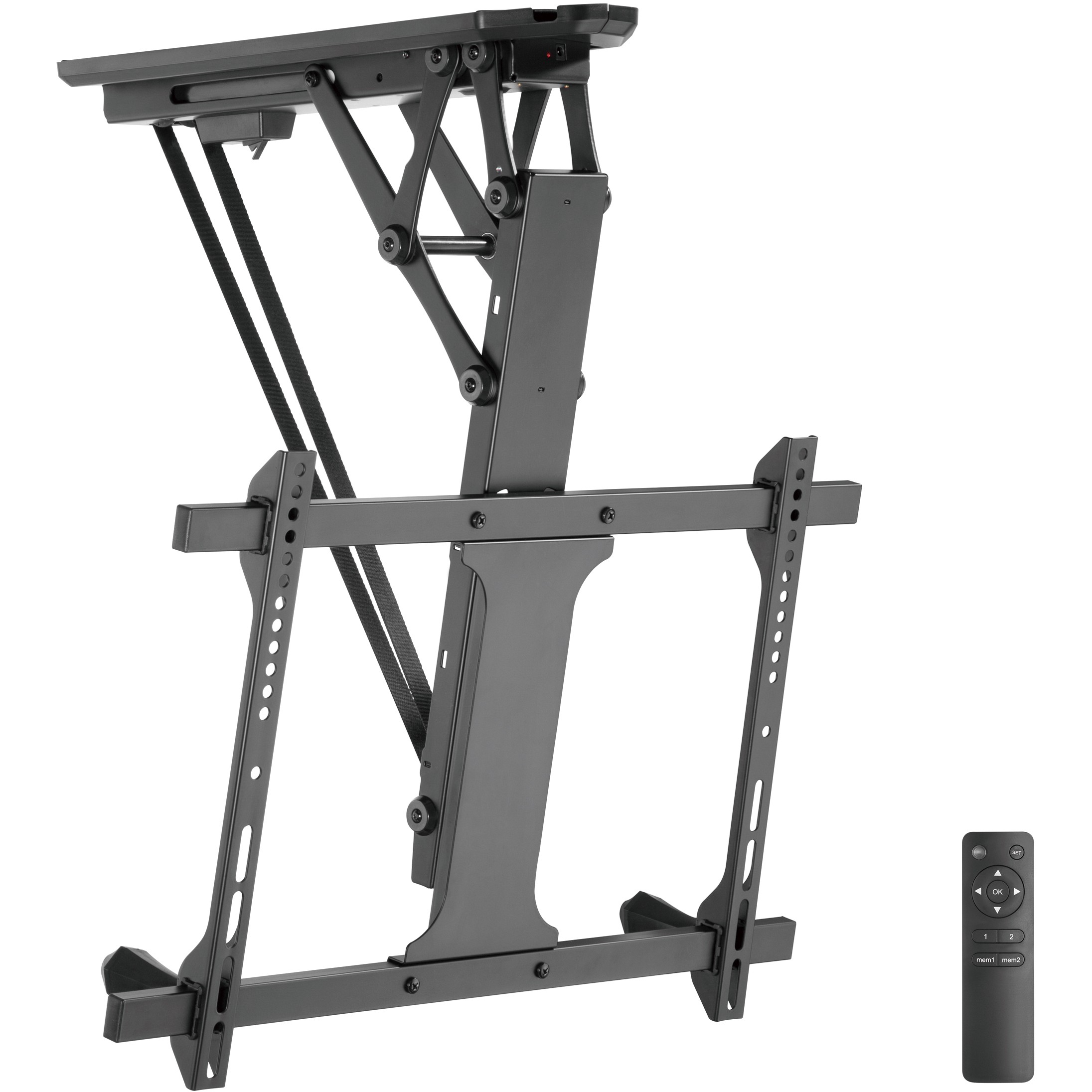 Mbajtëse për TV Equip Deckenhalterung / 32″–70″ / 1 TFT / 35 kg - Zezë