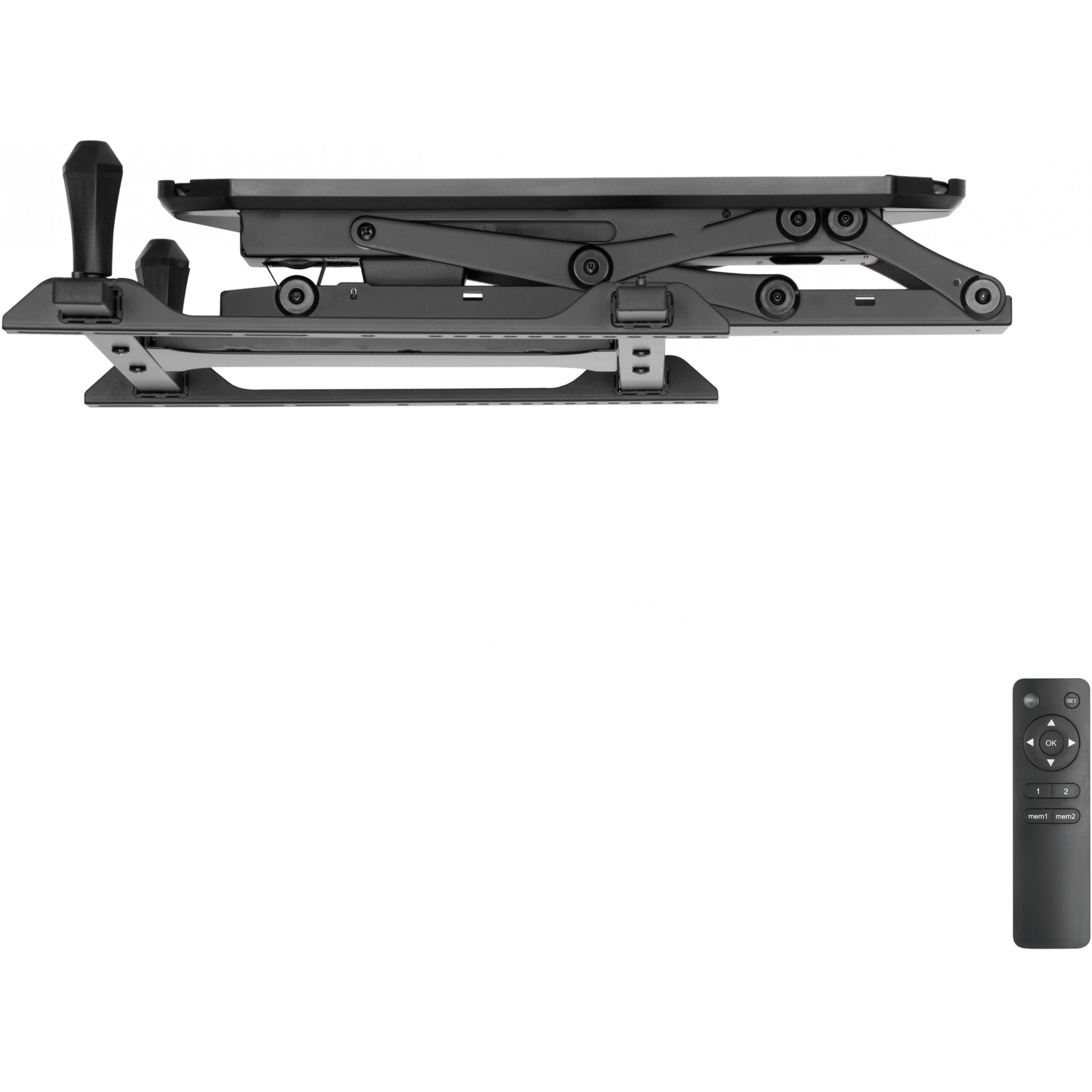 Mbajtëse për TV Equip Deckenhalterung / 32″–70″ / 1 TFT / 35 kg - Zezë - Figura 2