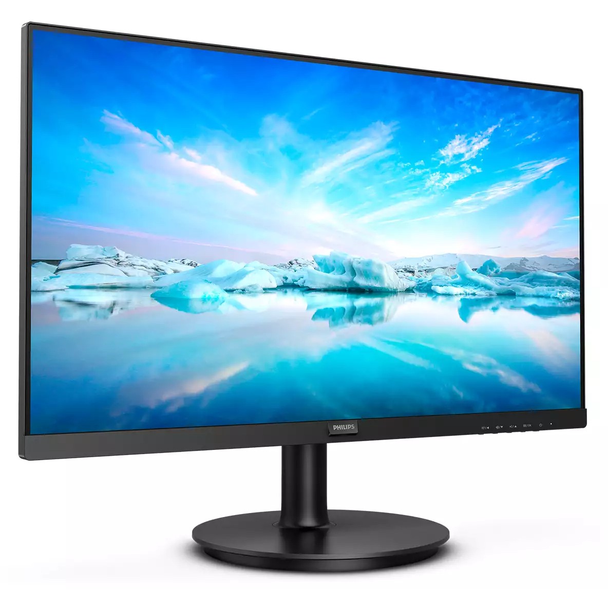 Monitor Philips 222V8LA / 21.5″ / FHD VA LCD / 16:9 / 75Hz / 4ms / HDMI + DP - Zezë - Figura 3