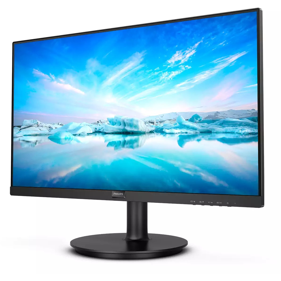 Monitor Philips 222V8LA / 21.5″ / FHD VA LCD / 16:9 / 75Hz / 4ms / HDMI + DP - Zezë - Figura 4