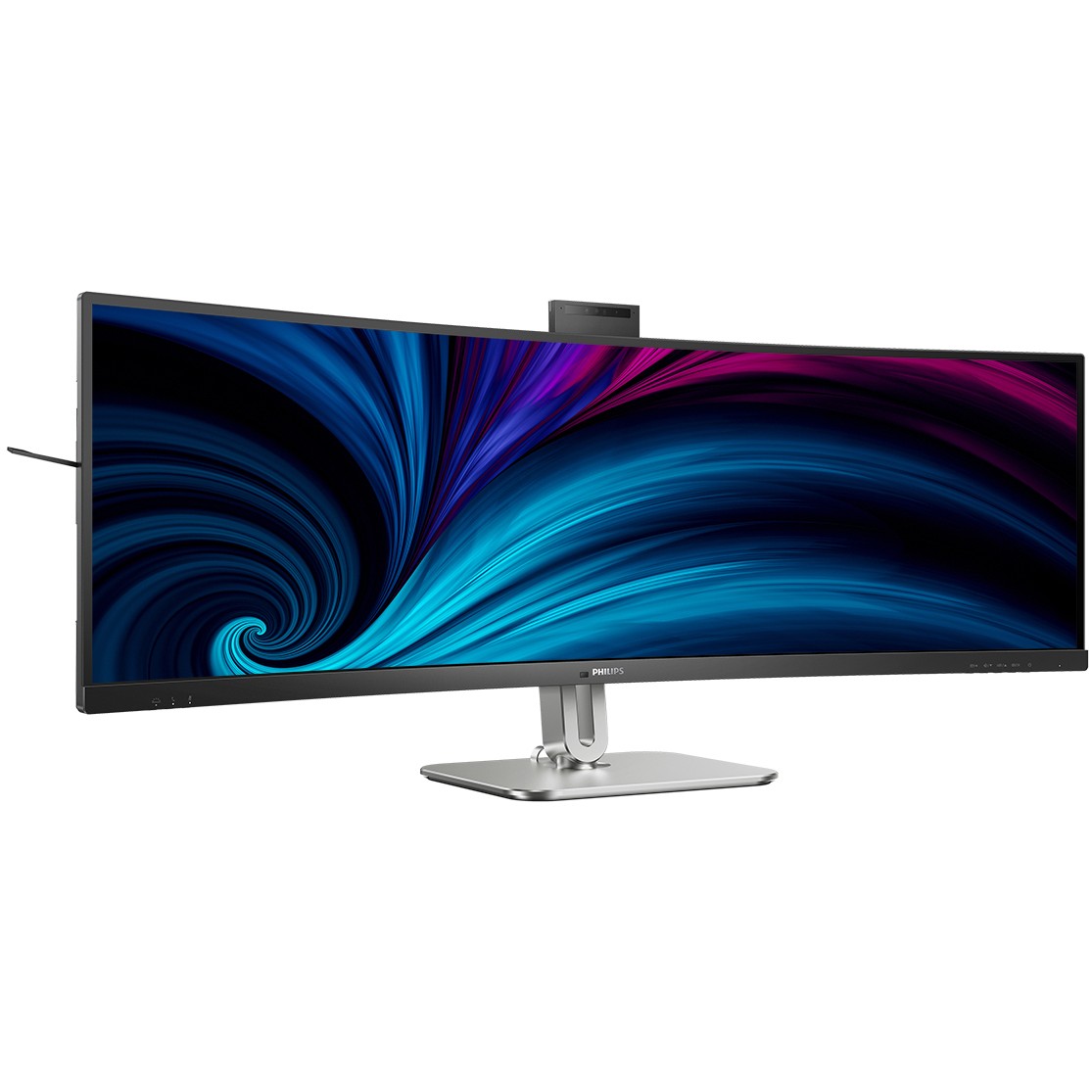 Monitor Philips 49B2U5900CH / 48.8″ / DQHD VA / LCD/ Curved / 75Hz / 4ms / 2× HDMI + DP + USB‑C / WebCam - Zezë - Figura 4