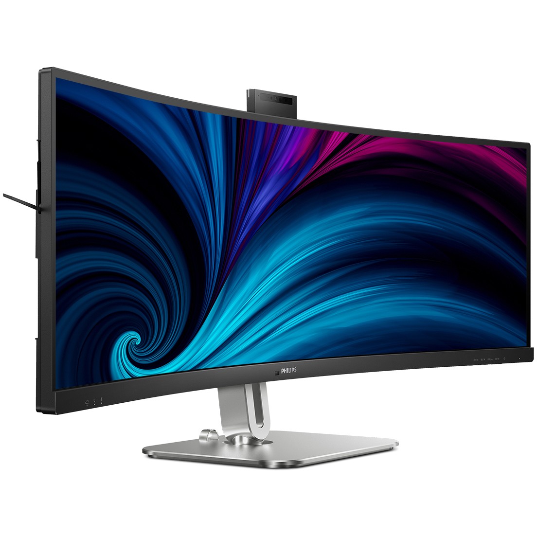 Monitor Philips 49B2U5900CH / 48.8″ / DQHD VA / LCD/ Curved / 75Hz / 4ms / 2× HDMI + DP + USB‑C / WebCam - Zezë - Figura 5
