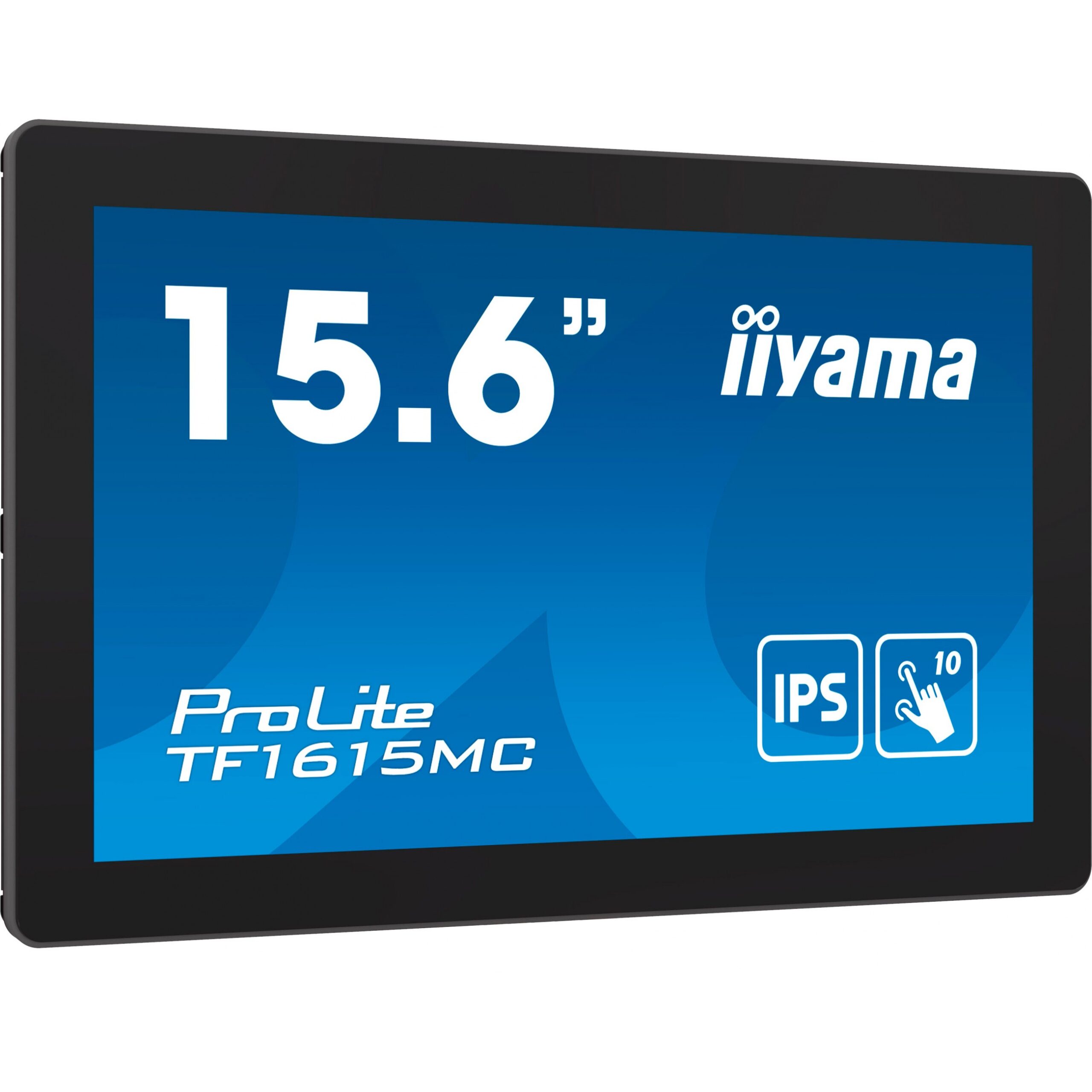 Monitor iiyama ProLite TF1615MC-B1 / 15.6″ / FHD IPS Touchscreen / 25ms / VGA + HDMI + DP + USB - Zezë