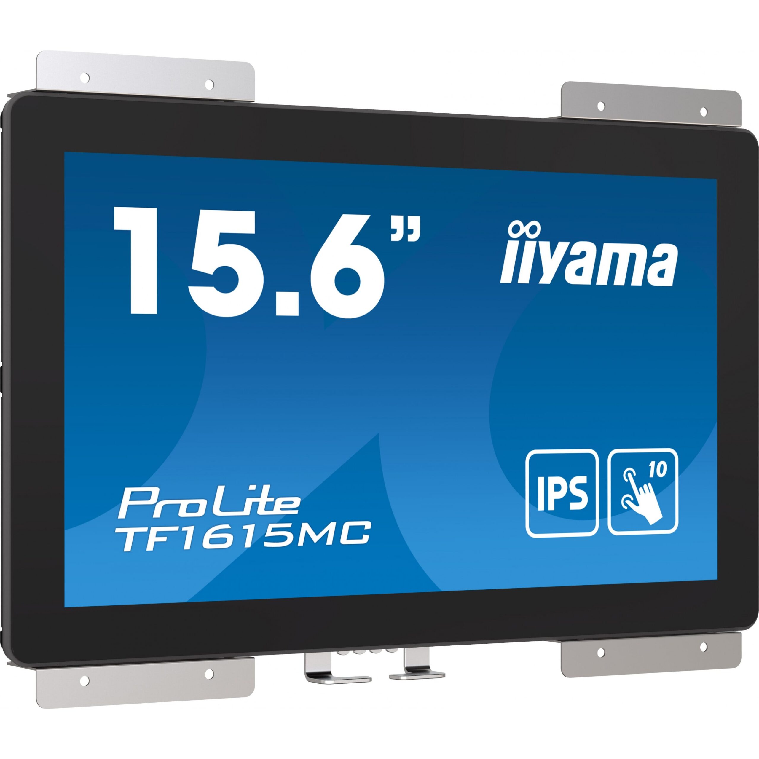 Monitor iiyama ProLite TF1615MC-B1 / 15.6″ / FHD IPS Touchscreen / 25ms / VGA + HDMI + DP + USB - Zezë - Figura 2