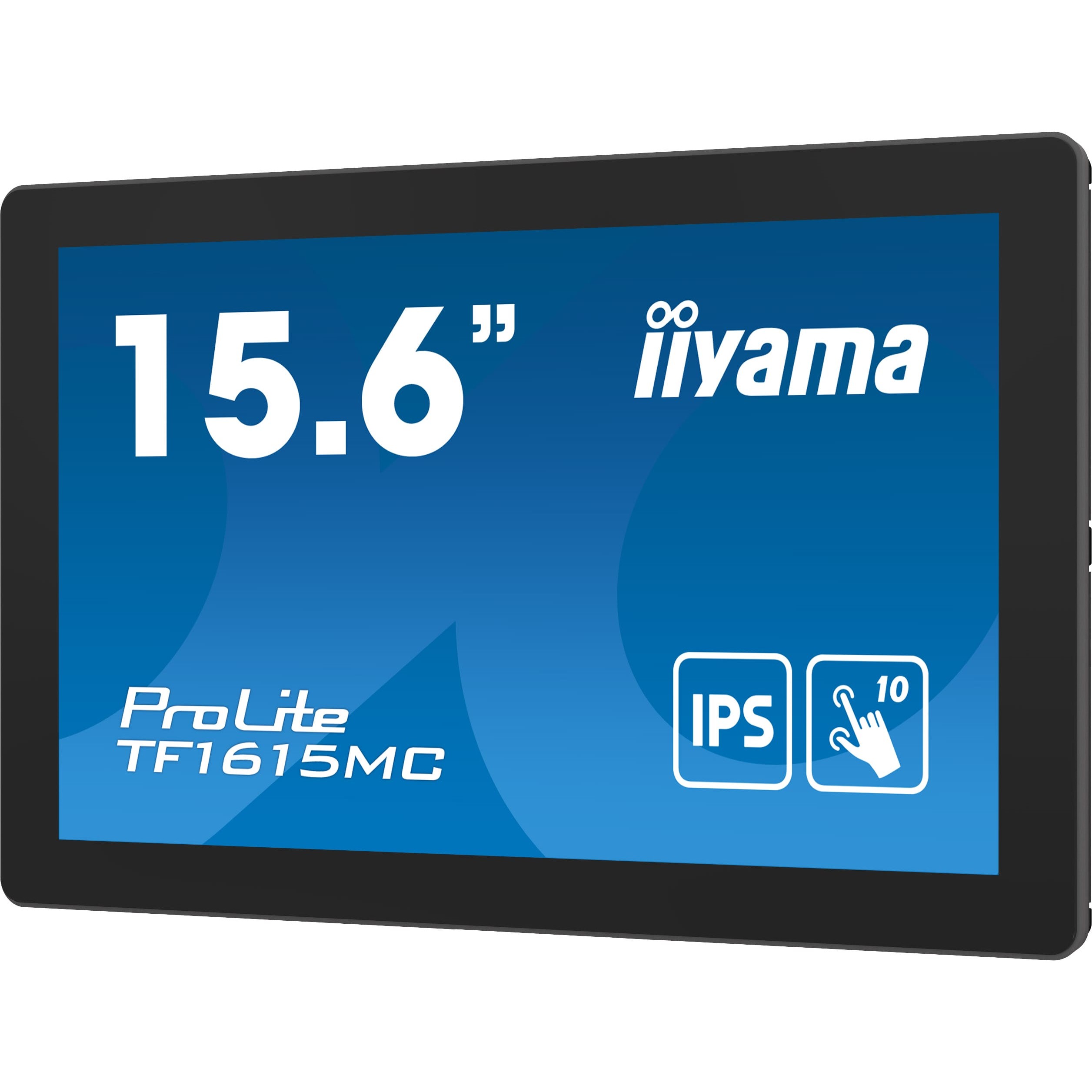 Monitor iiyama ProLite TF1615MC-B1 / 15.6″ / FHD IPS Touchscreen / 25ms / VGA + HDMI + DP + USB - Zezë - Figura 4