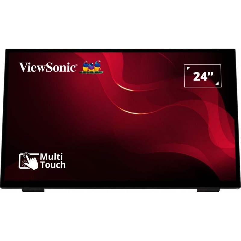Monitor ViewSonic TD2465 / 24″ / FHD LED Touchscreen / 60Hz / 7ms / HDMI + USB - Zezë
