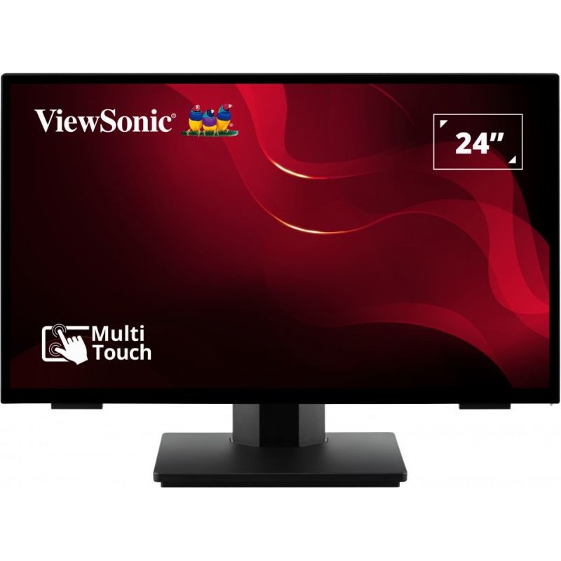 Monitor ViewSonic TD2465 / 24″ / FHD LED Touchscreen / 60Hz / 7ms / HDMI + USB - Zezë - Figura 2