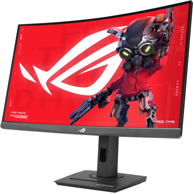 Monitor Gaming i lakuar ASUS ROG Strix XG27WCS / 27" 2K Wide Quad HD 180 Hz 1 ms VA Curved / HDMI DP / e zezë - Figura 2