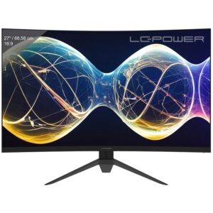 Monitor LC-Power LC-M27-FHD-165-C-V3 / 27″ / FHD VA LED / 165Hz / 1ms / HDMI + DP - Zezë