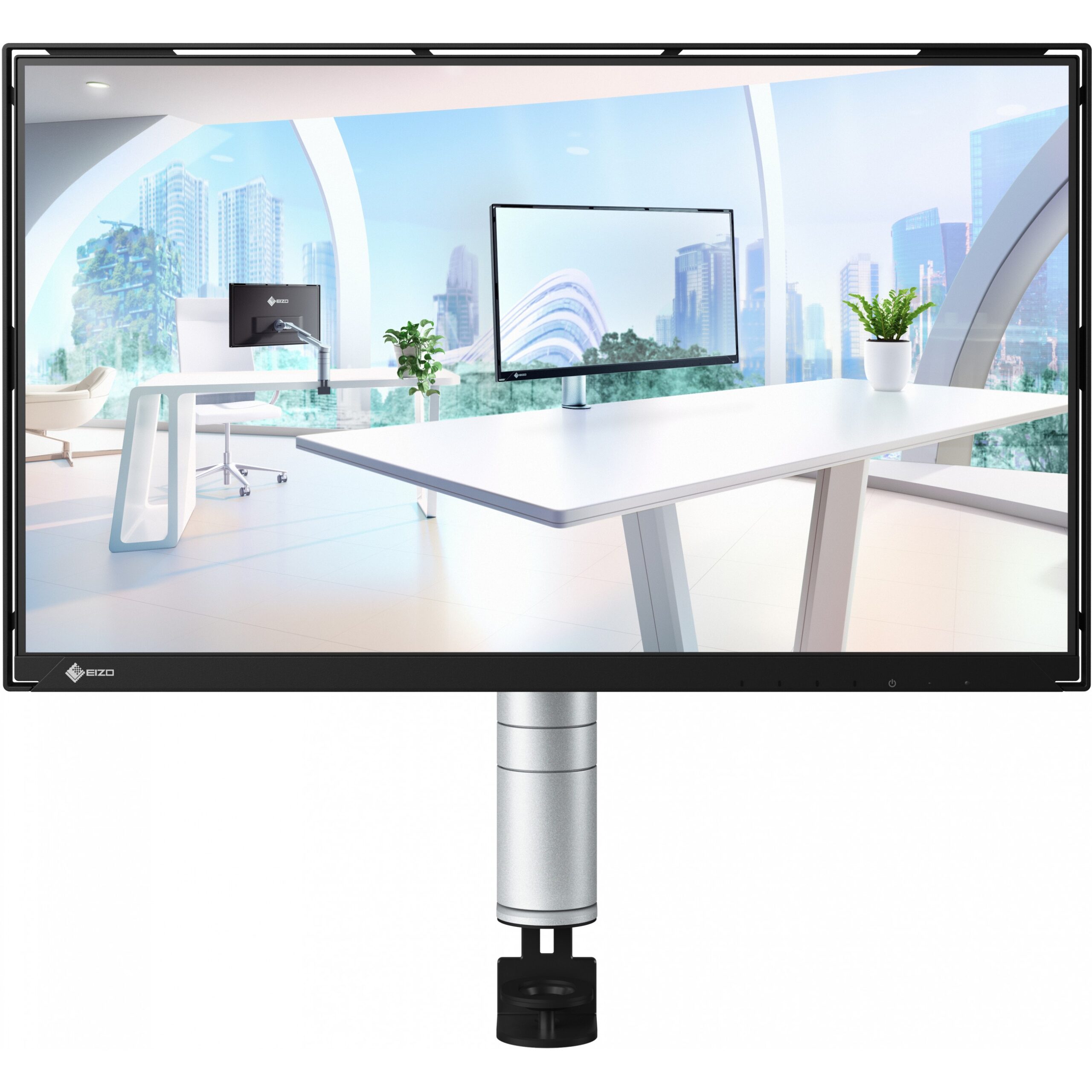 Monitor EIZO FlexScan EV2480 / 23.8″ / FHD IPS LCD / 60Hz / 5ms / 2× USB-C + USB-Hub - Zezë
