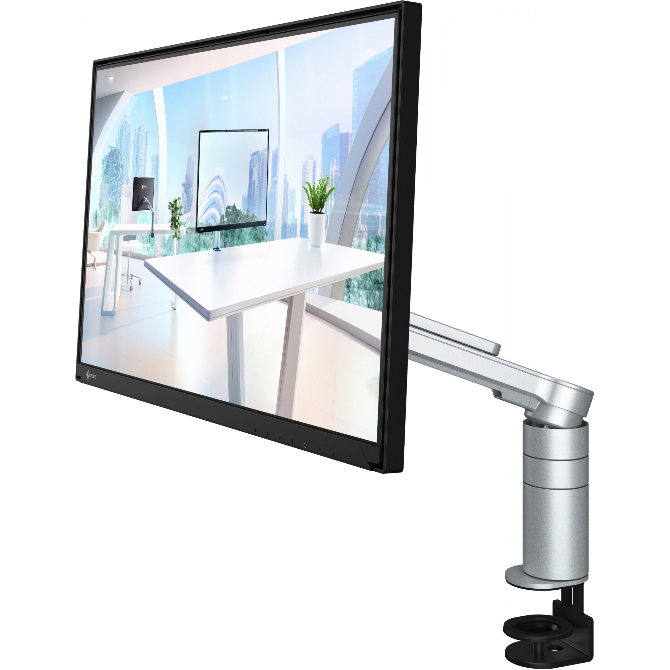 Monitor EIZO FlexScan EV2480 / 23.8″ / FHD IPS LCD / 60Hz / 5ms / 2× USB-C + USB-Hub - Zezë - Figura 2