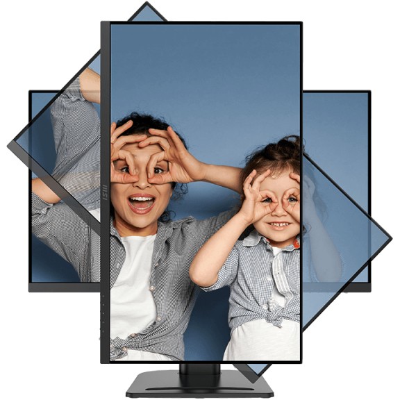 Monitor MSI Pro MP273QPDE E2 / 27"/ Wide Quad HD IPS / LCD / 100Hz / 4ms / HDMI + DisplayPort – Zezë - Figura 2