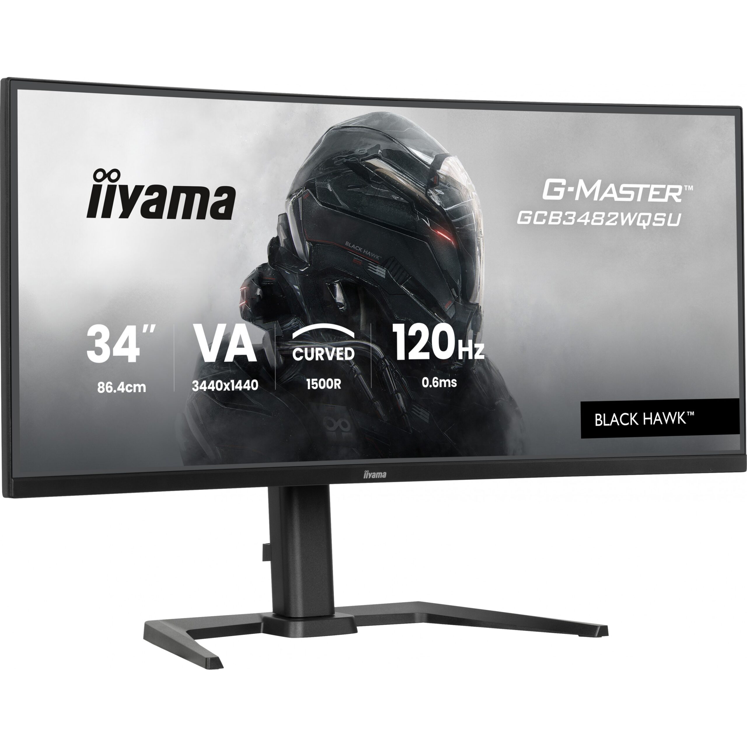Monitor iiyama G-Master GCB3482WQSU / 34″ / UWQHD / 120Hz / VA / I zi - Figura 2