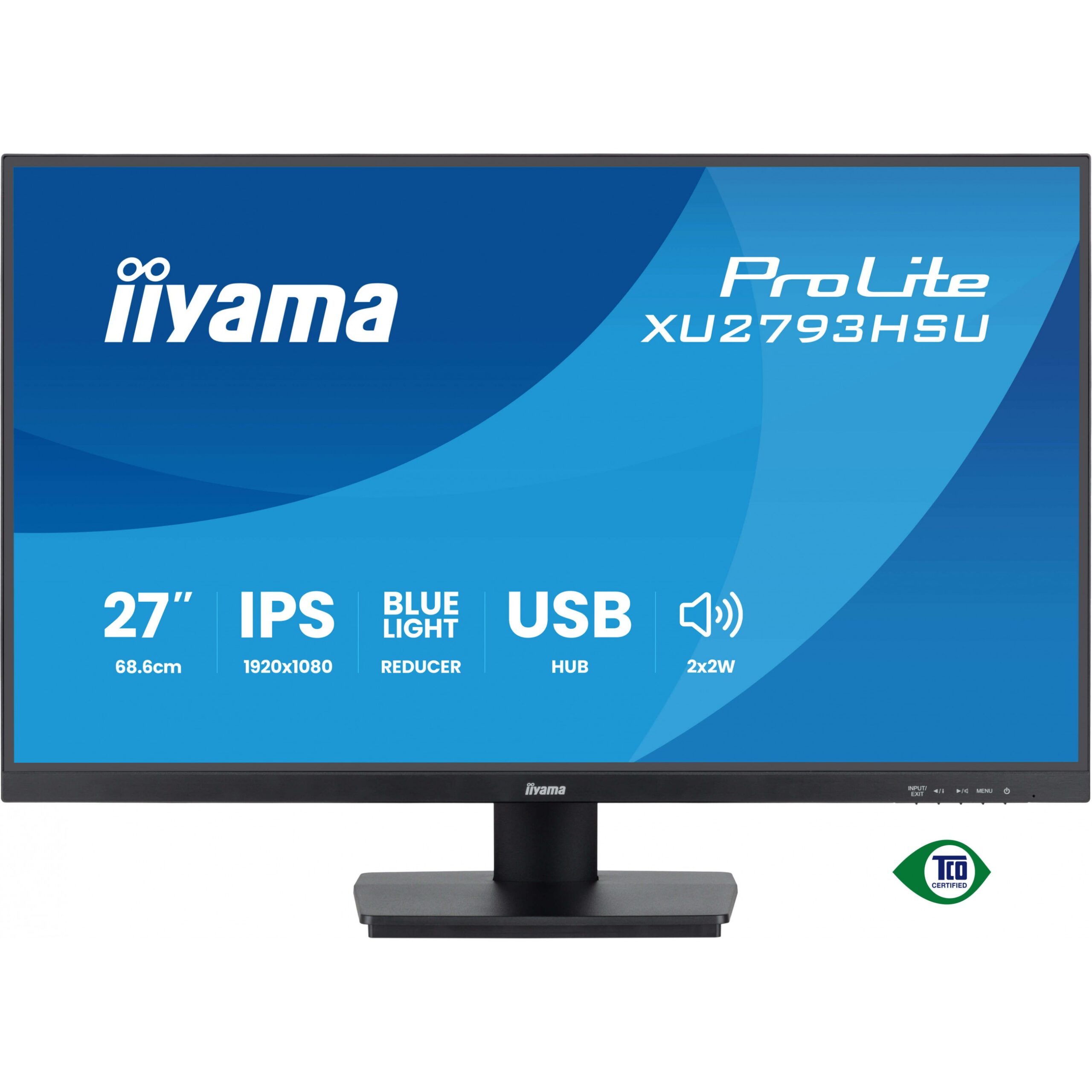 Monitor iiyama ProLite XU2793HSU-B7 / 27″ / 1920×1080 / 75Hz / IPS / I zi - Figura 2