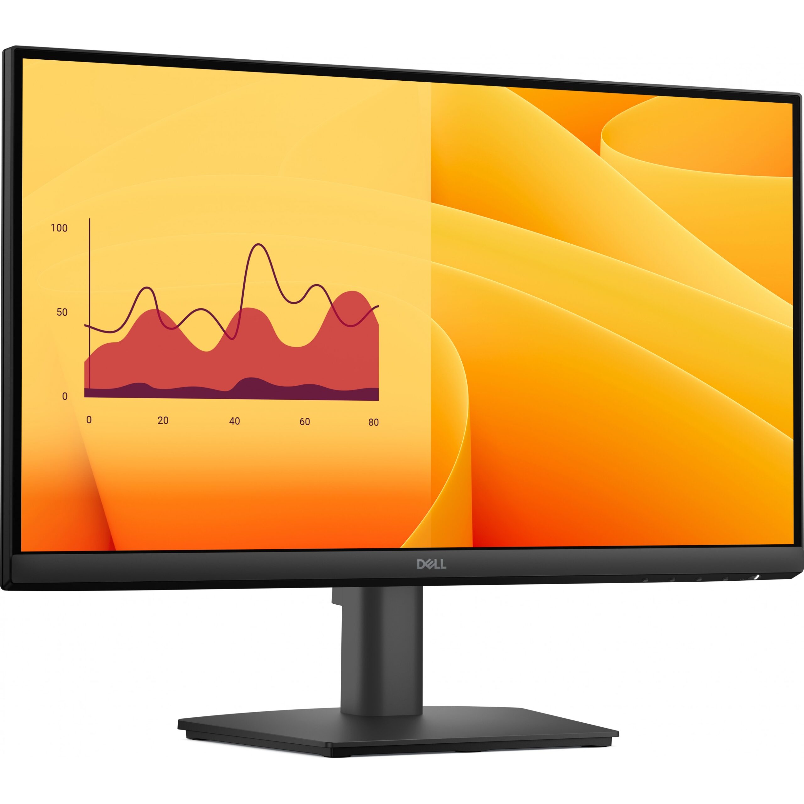 Monitor Dell E2225HM / 21.5″ / FHD VA LCD / 100Hz / 5ms / HDMI + DP + VGA - Zezë - Figura 2