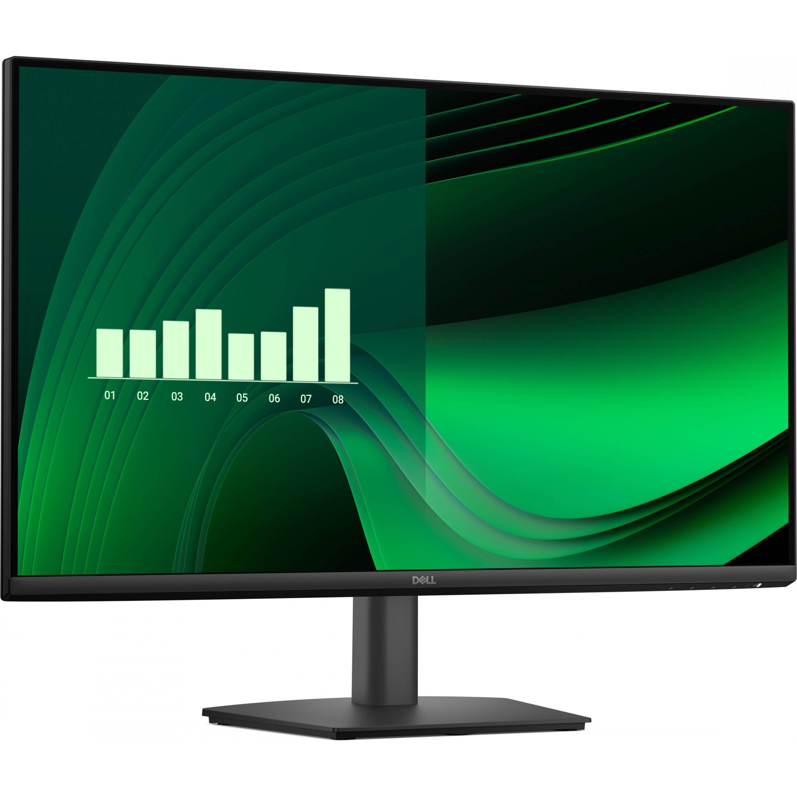 Monitor Dell E2725HM / 27″ / FHD IPS LCD / 100 Hz / 8ms / HDMI + DP + VGA - Zezë - Figura 2