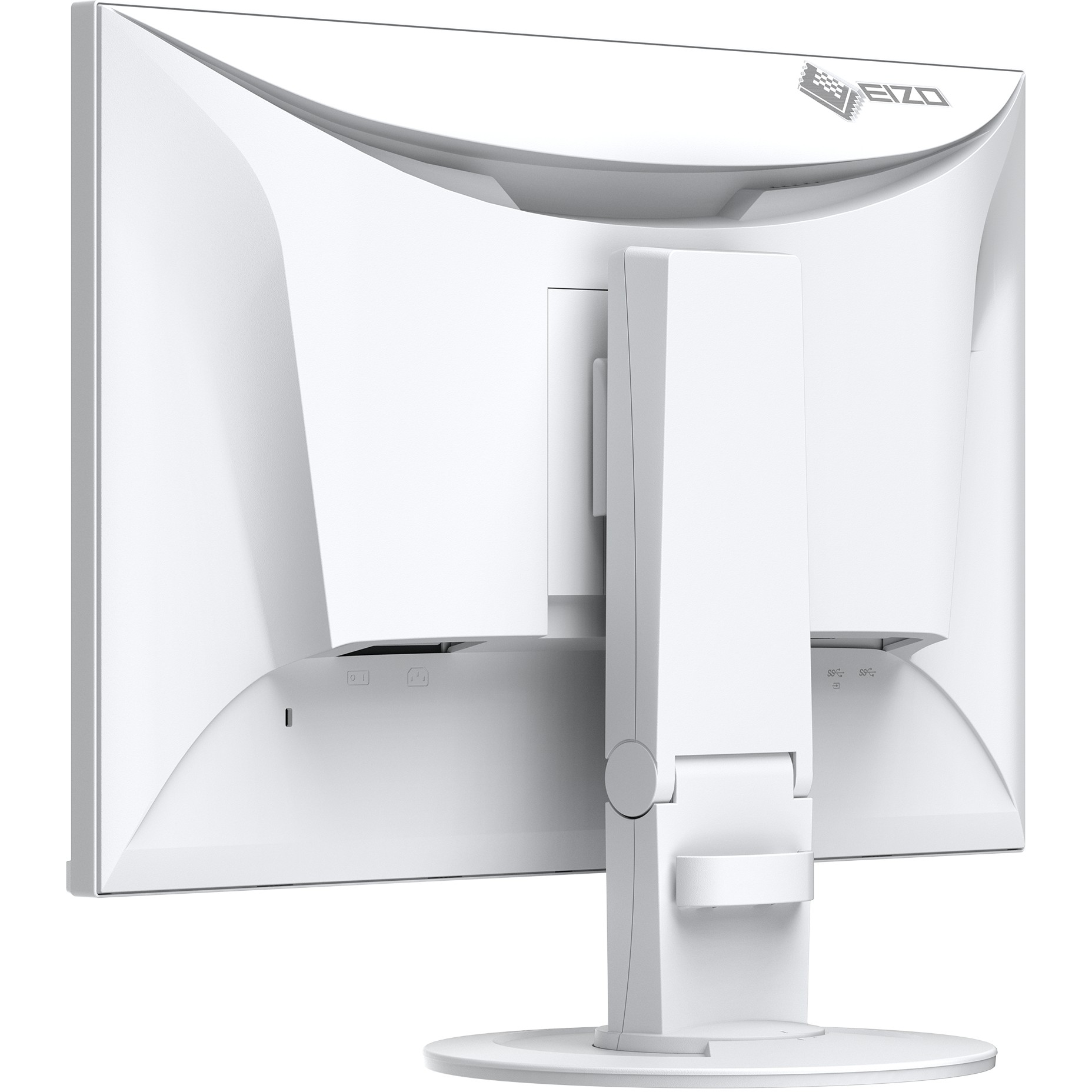 Monitor EIZO EV2410R-WT / 24.1″ / WUXGA IPS LCD / 60Hz / 5ms / DVI + HDMI + VGA + USB + DP - Bardhë - Figura 4