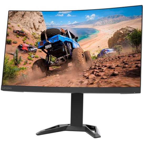 Monitor Gaming i lakuar Lenovo G27qc-30 / 27" Quad HD 165 Hz VA Curved / DisplayPort / e zezë - Figura 2