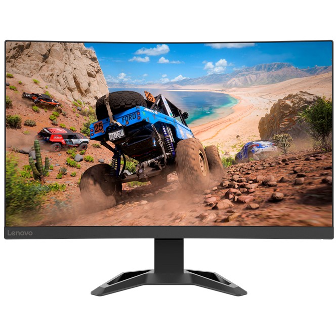 Monitor Gaming i lakuar Lenovo G27qc-30 / 27" Quad HD 165 Hz VA Curved / DisplayPort / e zezë - Figura 3