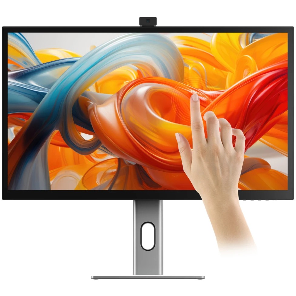 Monitor ALOGIC 32C4KPDWT / 32 Inch / 4K Ultra HD Touchscreen / 60Hz / 8MP Webcam / I zi/Hiri - Figura 3