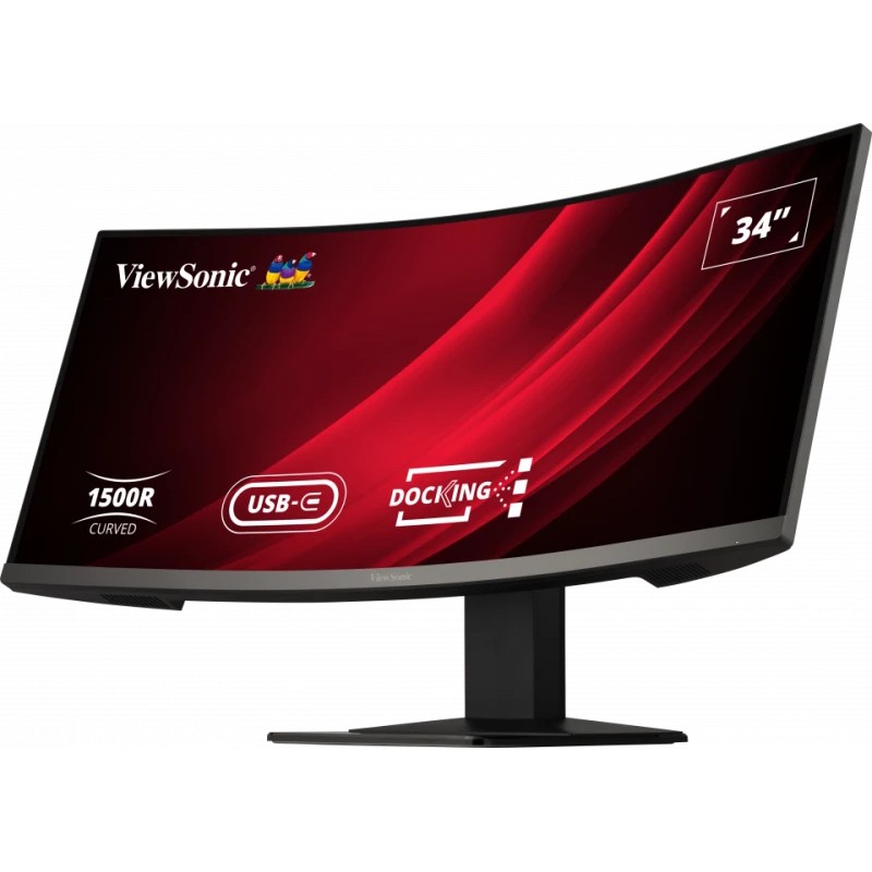 Monitor i lakuar VIEWSONIC VG3419C / 34" Ultra-Wide Quad HD VA / HDMI DP USB / e zezë - Figura 3