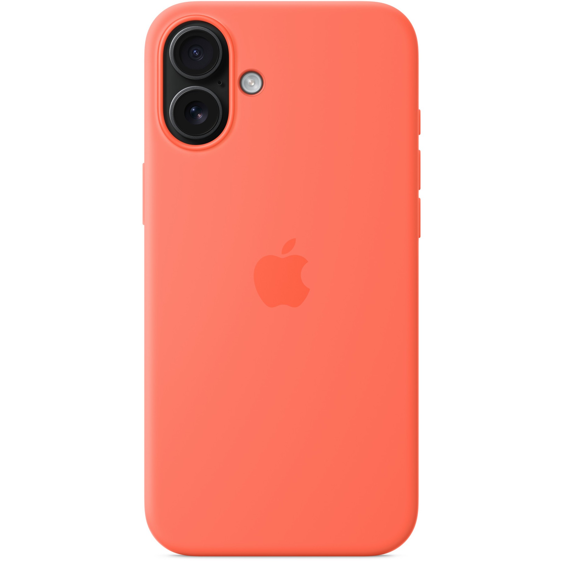 APPLE iPhone 16 Plus Silicone Case with MagSafe - Tangerine - Figura 5