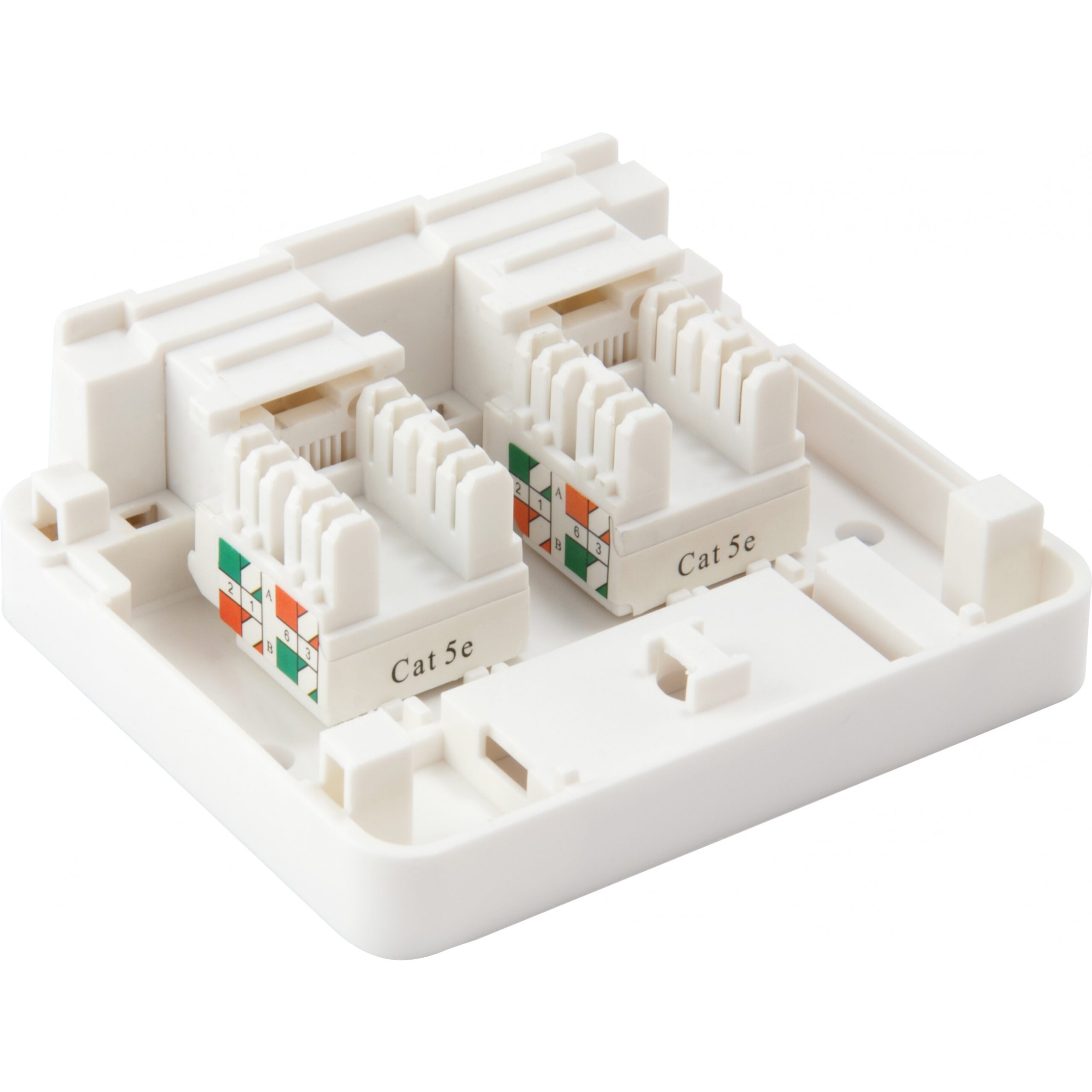 Aksesorë për rrjet Equip / Surface Mount Box / 2x Keystone Slots - Figura 4