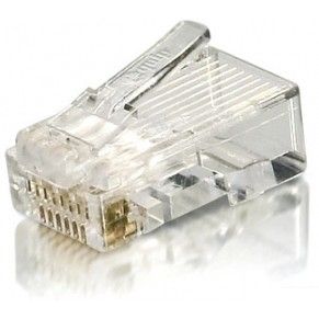 Kabllo për Rrjet / Cat6 RJ45 Plug / UTP Unshielded / 100 pcs Bulk