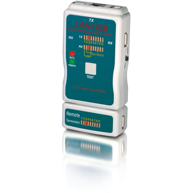 SFP Equip Cable Tester / LAN & USB / UTP / STP