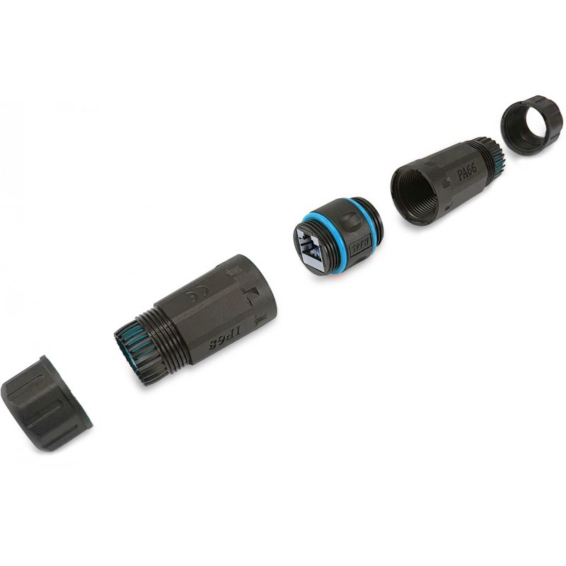 Aksesorë për rrjet Equip / RJ45 Coupling / 1-1 / Cat6A / Outdoor - Figura 2