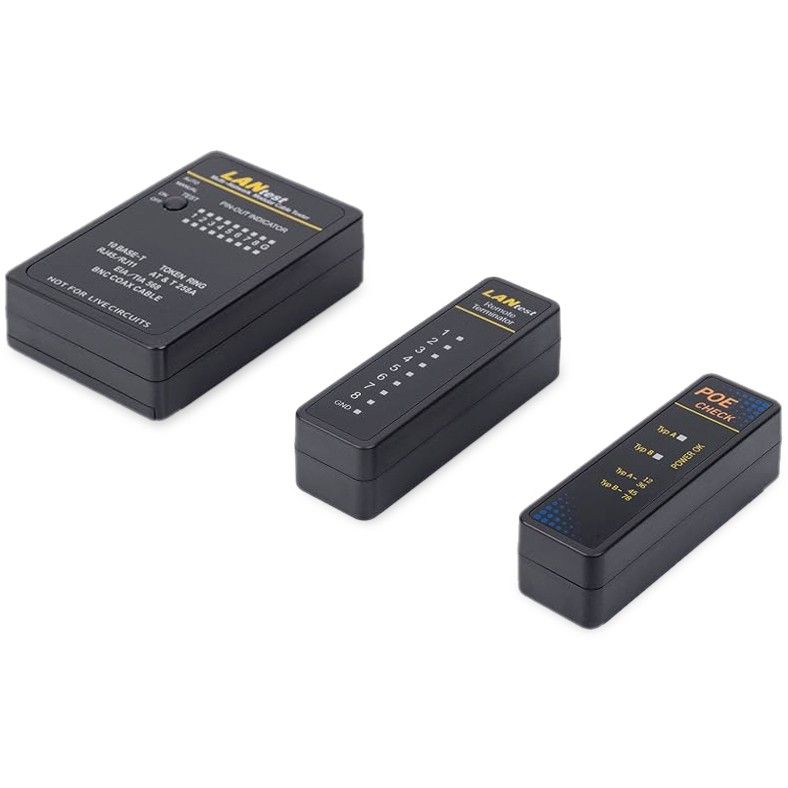 SFP Equip Cable Tester / Network / RJ45 / RJ11 / RJ12 / BNC - Zezë - Figura 2