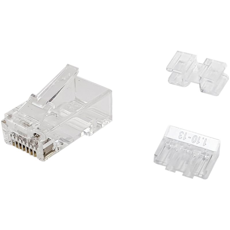 Aksesorë për rrjet Equip Plug / Cat6A / UTP / RJ45 / 100 Stk