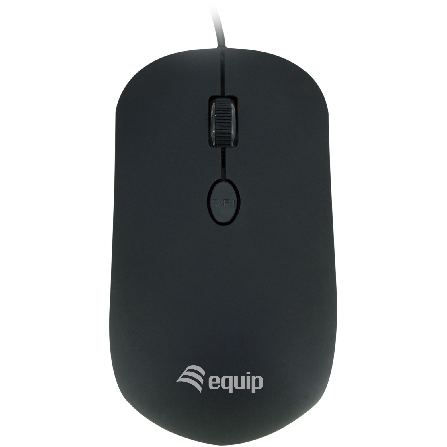 Maus me Kabllo Equip Compact Optical / USB - Zezë