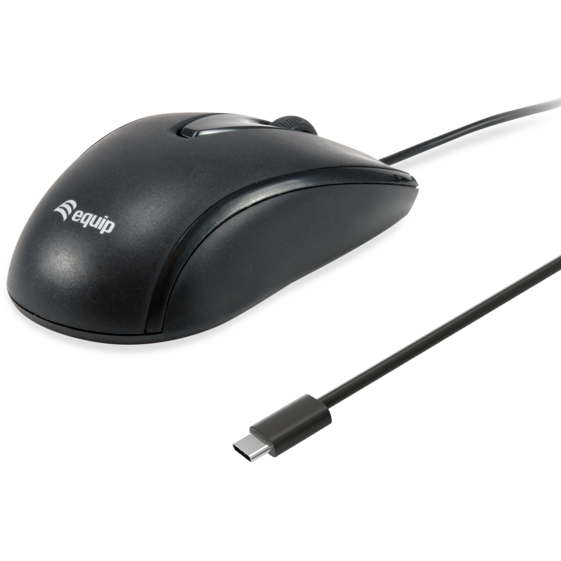 Maus me Kabllo Equip Compact / USB-C - Zezë - Figura 3