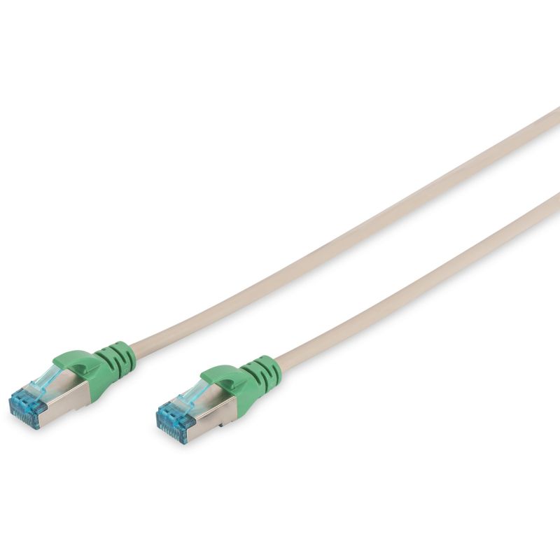 Kabllo për Rrjet / DIGITUS Cat5e Premium Crossover Patch Cable / SF/UTP / 2x RJ45 / 2.00m / LSZH / Polybag – Gri