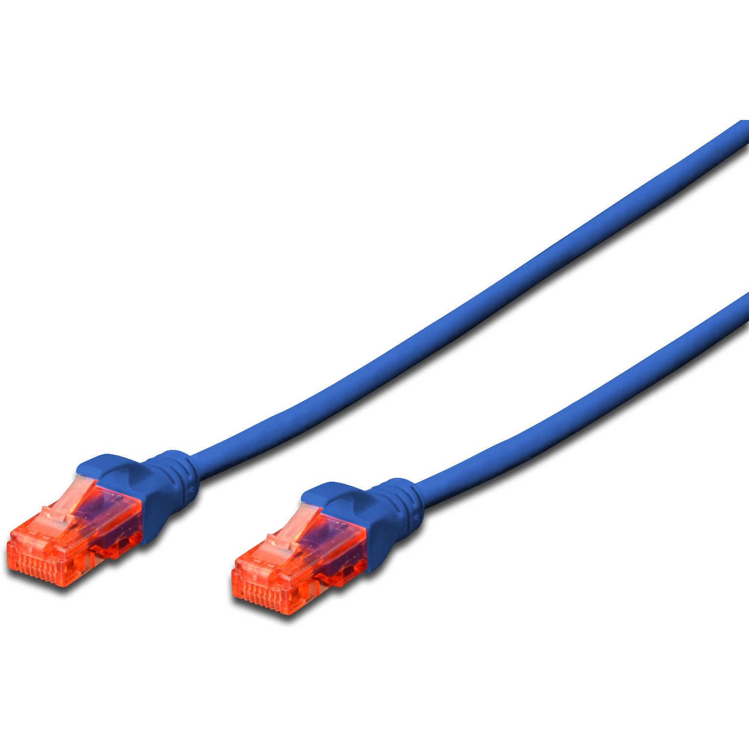 Kabllo për Rrjet DIGITUS Patch Cable / Cat6 / U/UTP / LSZH / 0.25m - Blu - Figura 2