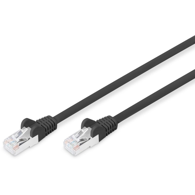 Kabllo për rrjet DIGITUS CAT.6 S/FTP Patch Cable RJ45 / LSZH / 1.0m – Gri