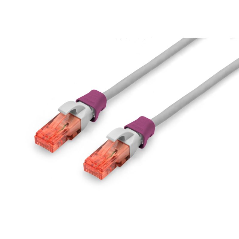 Aksesorë për rrjet DIGITUS Color Clips / Patch Cables / 100 pcs – Rozë - Figura 4