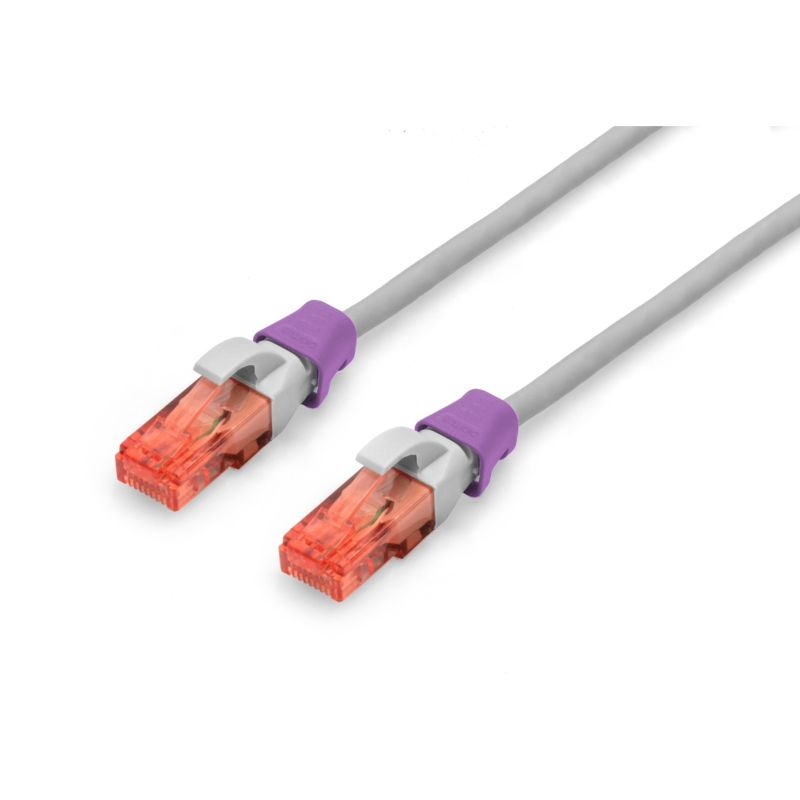 Aksesorë për rrjet DIGITUS Color Clips / Patch Cables/ 100 pcs – Vjollcë - Figura 4