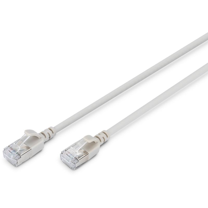 Kabllo rrjeti DIGITUS Cat6A F/FTP Slim Patch Cable / 5m - Gri