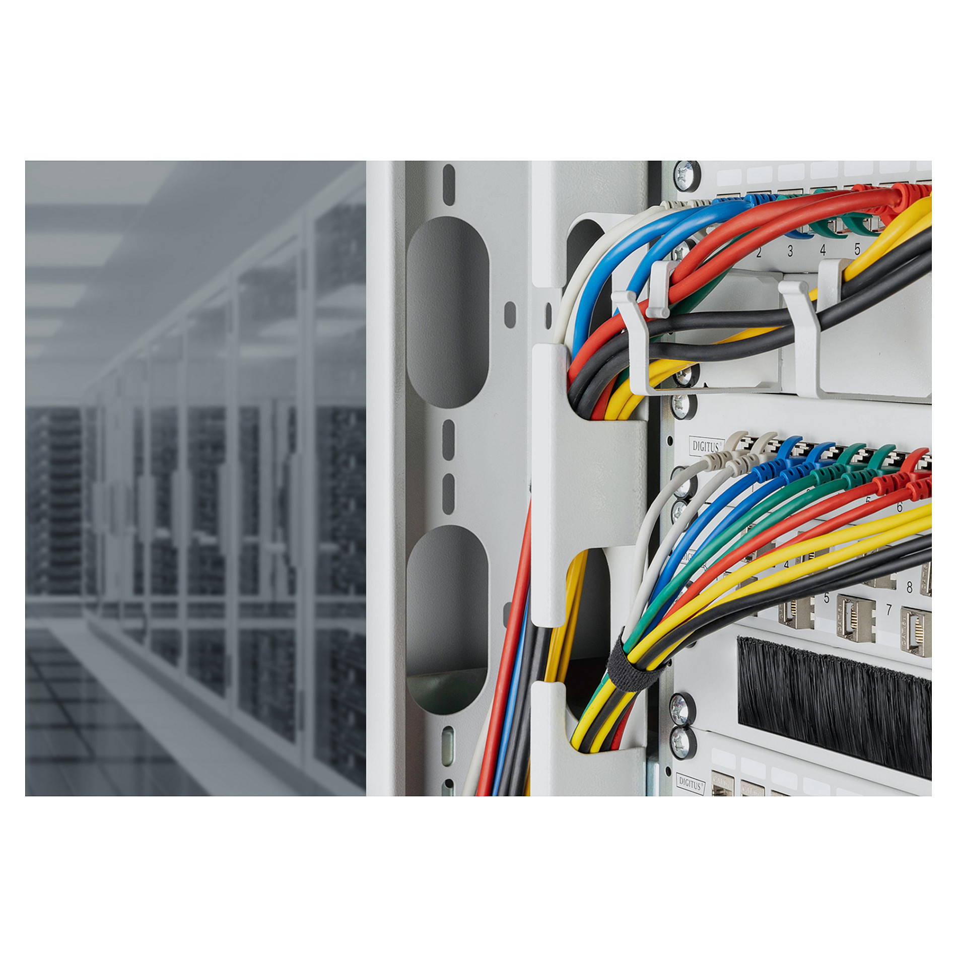 Kabllo për rrjet DIGITUS Patch Cable CAT6A F/FTP Slim 2.00 m / Gri - Figura 2