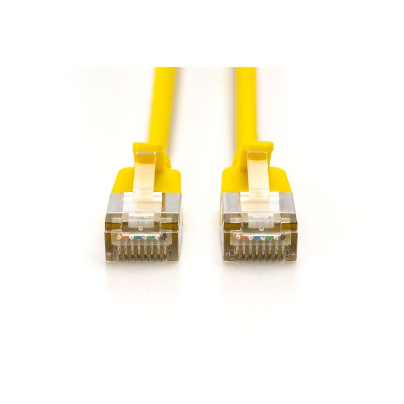 Kabllo për Rrjet DIGITUS Patchcable CAT6A F/FTP Slim 1.50m – Verdhë - Figura 2