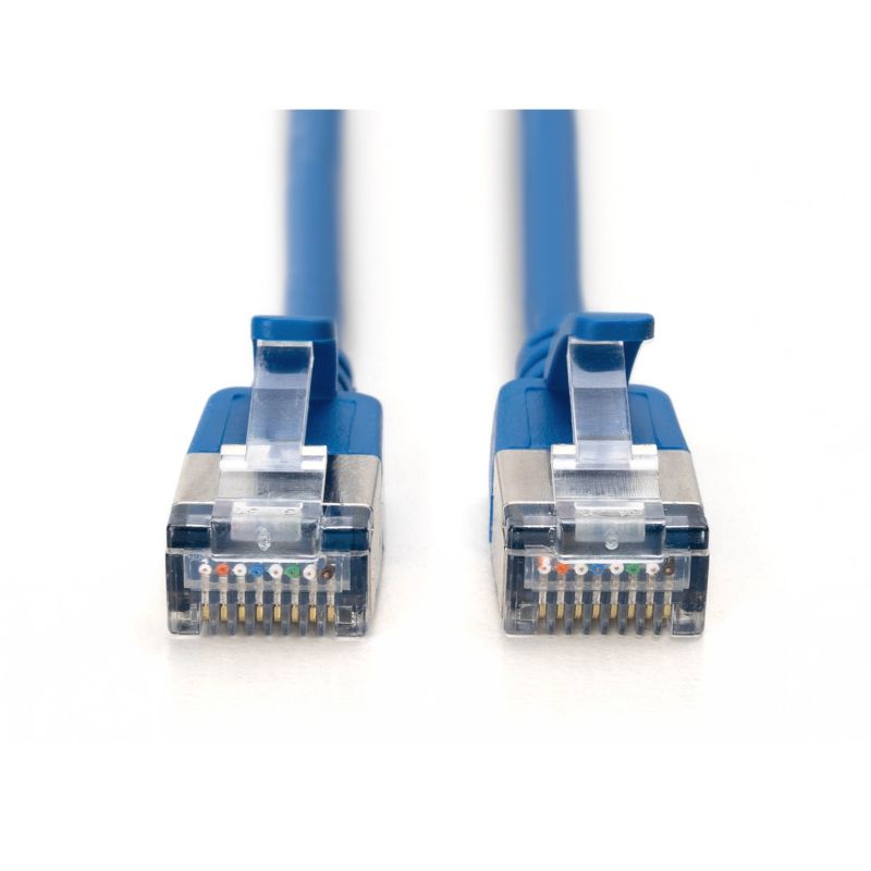 Kabllo për Rrjet DIGITUS Patchcable CAT6A F/FTP Slim 1.50m – Blu - Figura 2
