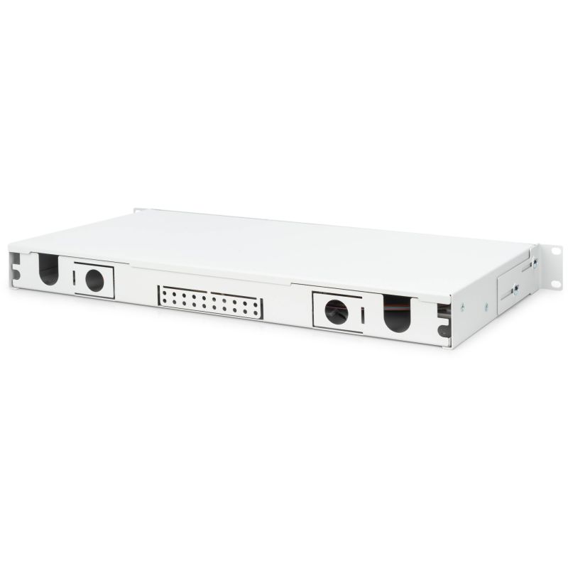 Aksesorë për Rrjet DIGITUS LWL Splice Box 1U Equipped 12x SC Duplex OS2 - Hiri - Figura 3