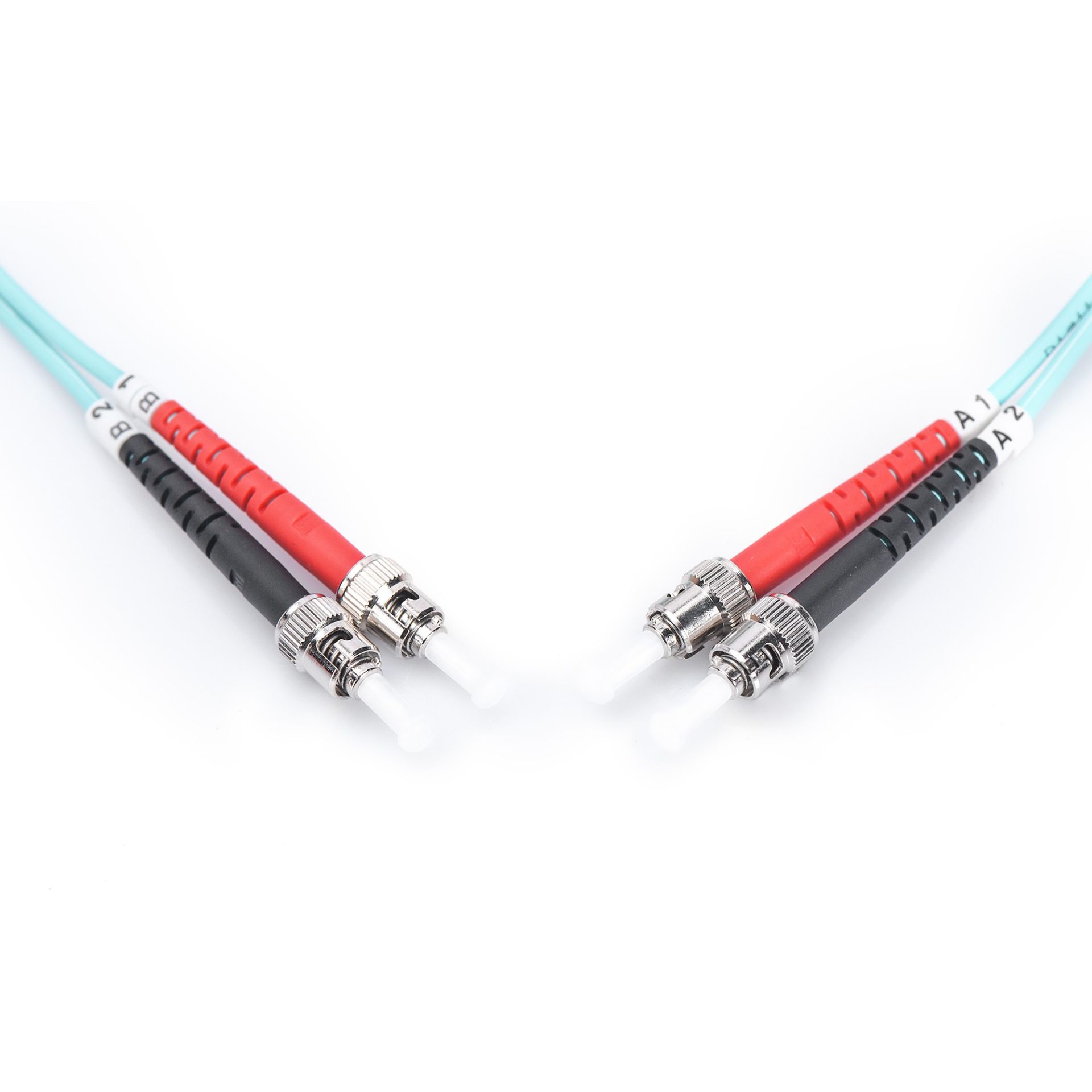 Kabllo për Rrjet DIGITUS Fiber Optic Patch Cable ST–ST / 3.00m / Multimode Duplex OM3 / Polybag - Figura 3